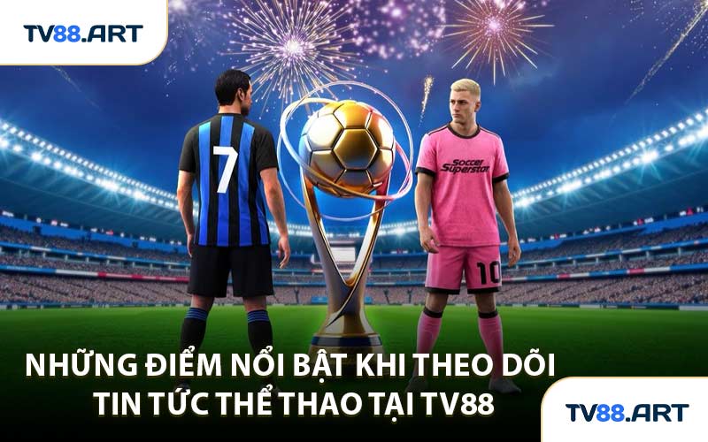 Những điểm nổi bật khi theo dõi tin tức thể thao tại TV88